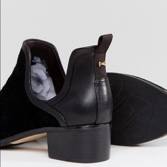 Ted Baker Twillo Black Suede Bootie - Picture 2 of 10